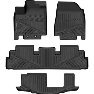 GINOWY Floor Mats for Nissan Pathfinder 8 Pass 2022-2026 & Infiniti QX60 7 Pass